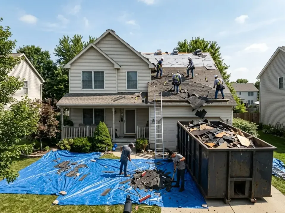 roof-replacement-debris-remova-004 — frequently asked questions, Cheapest Dumpster Rentals in Bellows Falls, VT